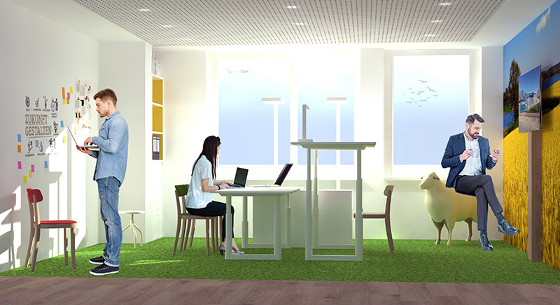 Projekt Buerogebaeude LEAB Halle Architekturbuero Paul Sindram