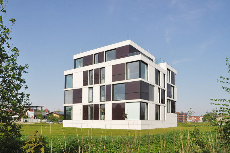 Projekt Wohngebaeude 2° Concept Mehrfamilienhaus Architekturbuero Paul Sindram